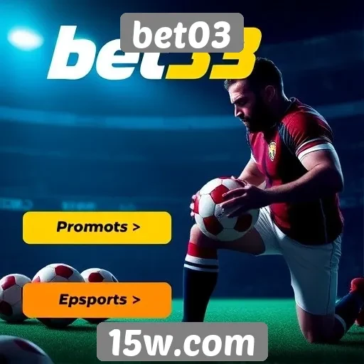 Promoções e bônus disponíveis no bet03